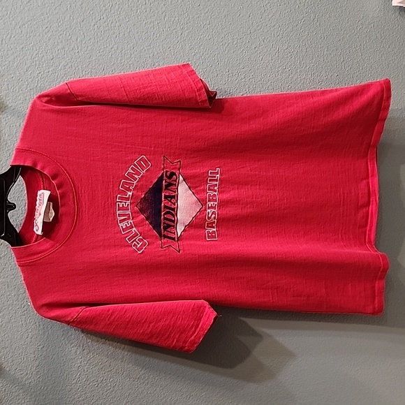Vintage MLB Cleveland Indians TShirt - Picture 1 of 6
